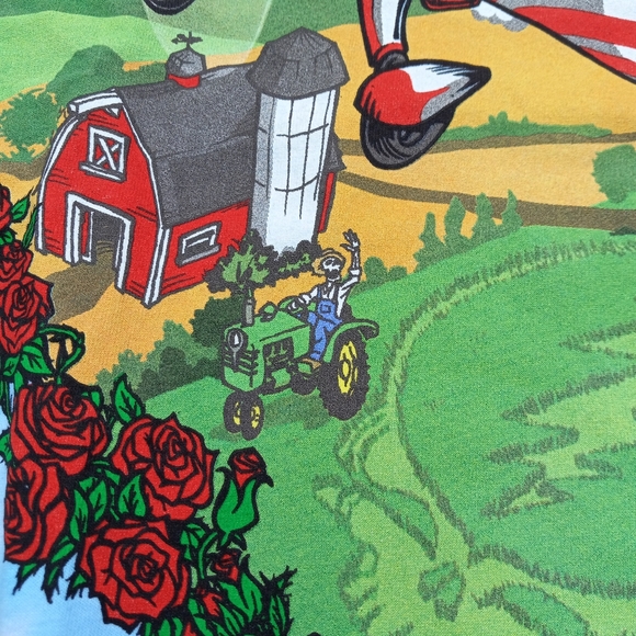 Gratetful dead biplane long-sleeved shirt - Picture 6 of 15